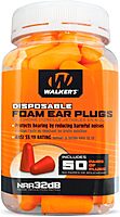 WALKER'S 32dB Noise-Canceling ANSI S3.19 Foam Earplugs, Security Sealed Jar