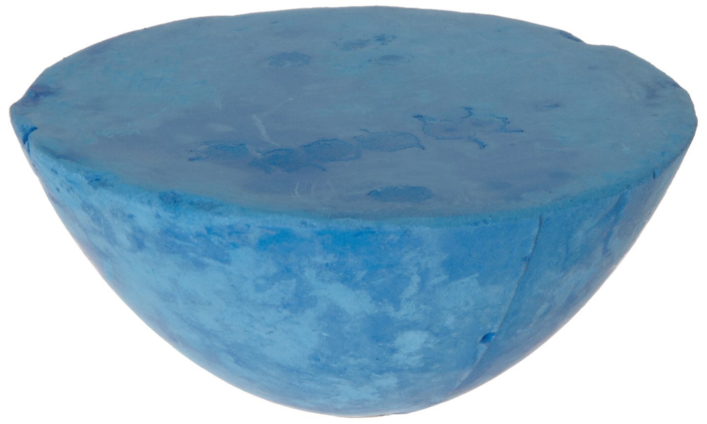 Dixon Industrial Carpenter Chalk, 2.5" Molded Hemispherical Cake, Blue, 72-Pack (77705)