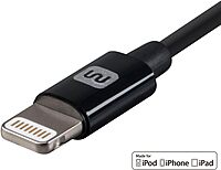 Monoprice Apple MFi Certified Lightning to USB-A Charge & Sync Cable