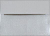 JAM PAPER Silver Stardream Metallic Invitation Envelopes