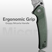 CIVIVI Tranquil Folding Pocket Knife for EDC, 3.7'' Blade