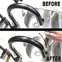 Flitz Faucet Wax Plus - 7.6oz Bottle of USA-Made, Water-Based Faucet Cleaner & Polisher for Water Stains, Fingerprints