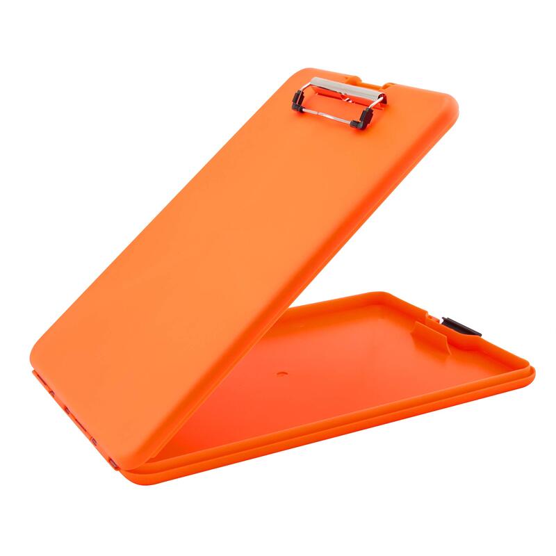 SAUNDERS SlimMate Letter-Size Plastic Storage Clipboard with Low-Profile Clip