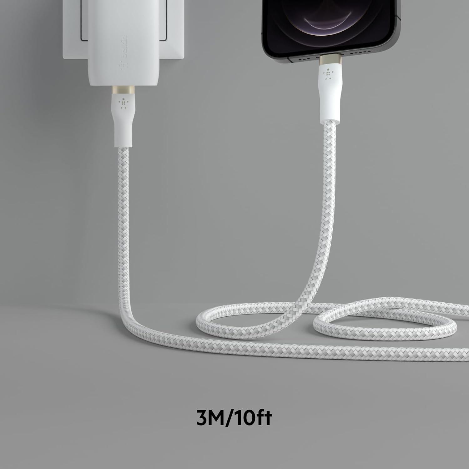 Belkin BoostCharge Pro Flex Braided USB-C to Lightning Cable