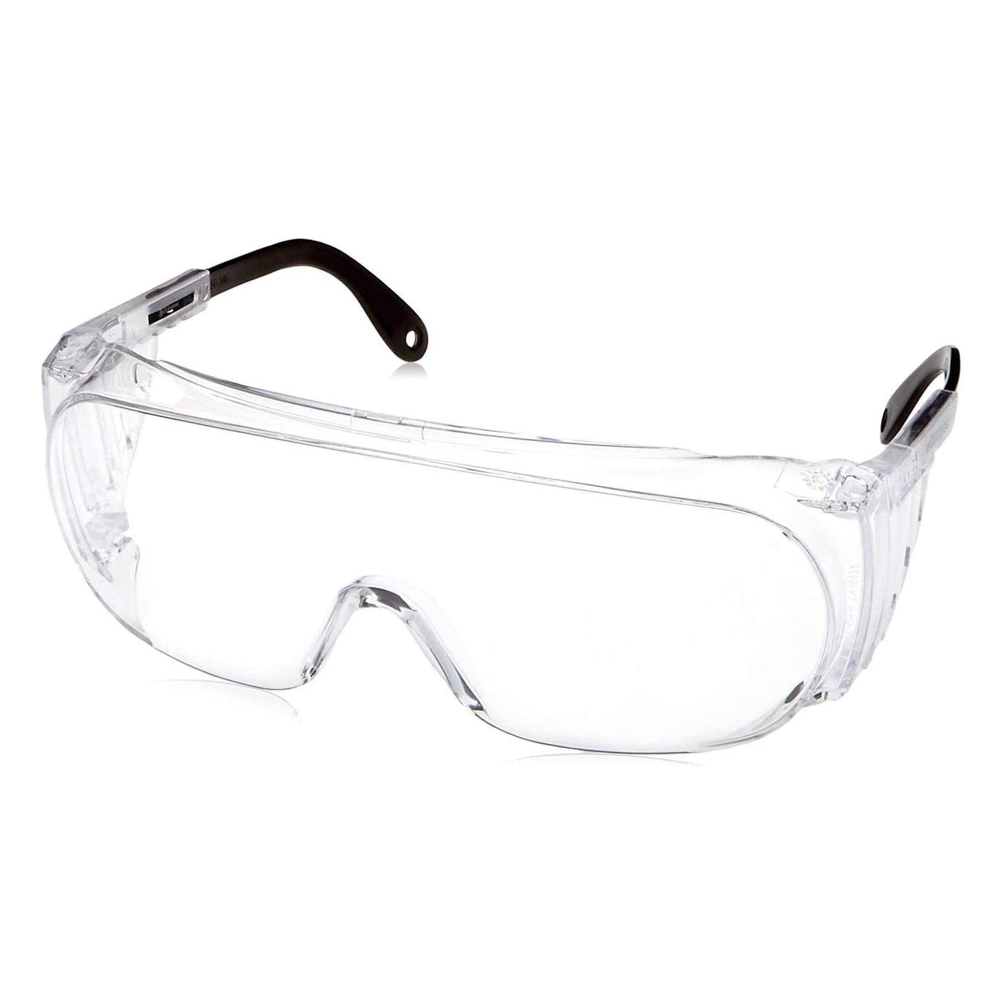 Honeywell Uvex Ultra-Spec 2000 Visitor Specs Safety Glasses with Clear Ultra-Dura Anti-Scratch Lens (S0300)