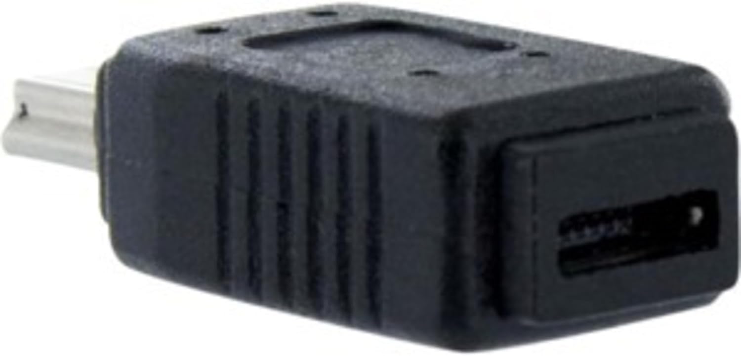 StarTech.com Micro USB to Mini USB Adapter F/M - Use a Micro USB cable or power charger with older Mini USB devices