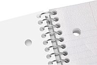 Office Depot® Brand Stellar Poly Notebook, 8 1/2" x 11", 3 Subject, College Ruled, 300 Pages (150 Sheets), White