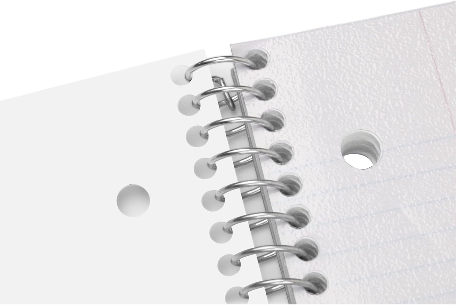 Office Depot® Brand Stellar Poly Notebook, 8 1/2" x 11", 3 Subject, College Ruled, 300 Pages (150 Sheets), White