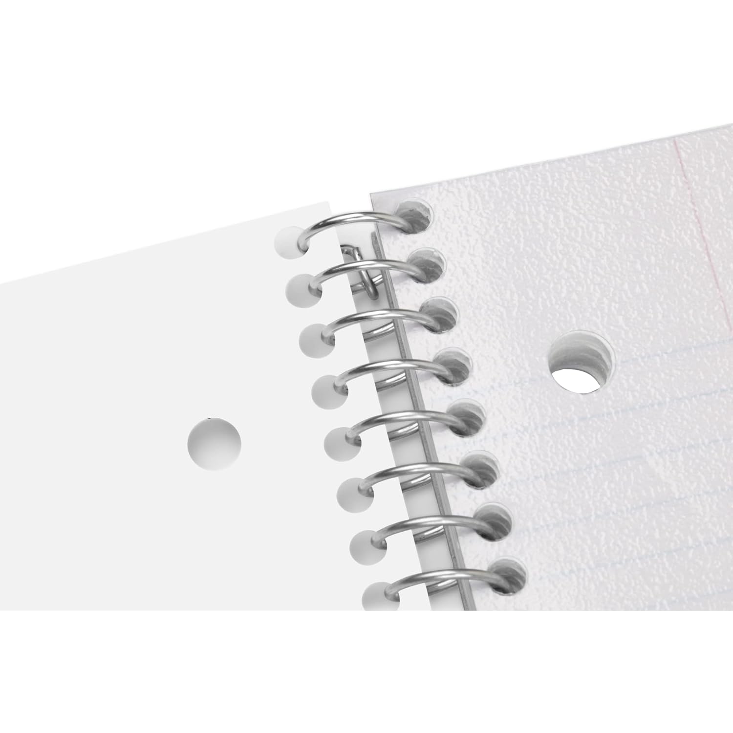 Office Depot® Brand Stellar Poly Notebook, 4-1/2" x 7", 1 Subject, College Ruled, 100 Sheets, White