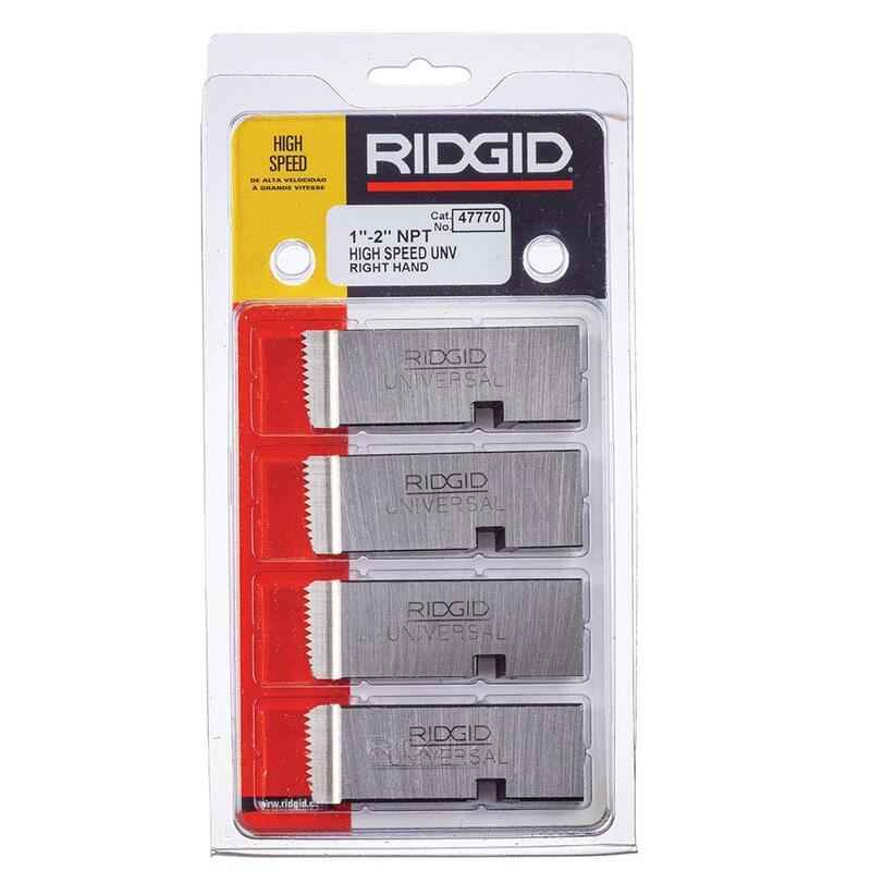 RIDGID 37885 Manual Pipe Threader Die, High Speed, Right Hand, 1 1/4-Inch