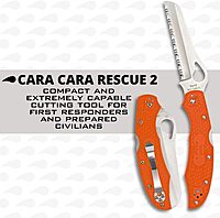 SPYDERCO Byrd Cara Cara 2 Rescue Lightweight Folding Knife