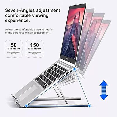 Foldable Adjustable Aluminum Laptop Stand