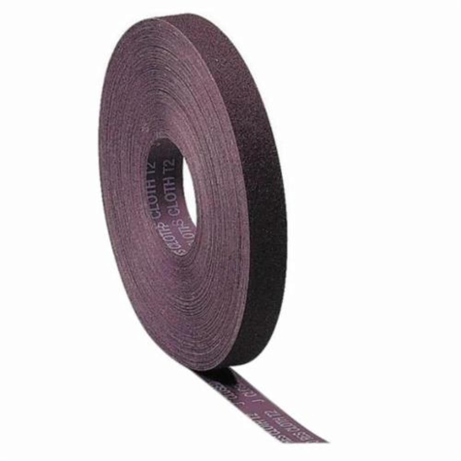 Norton Metalite Cloth Backed Sandpaper Roll, 180 Grit Sandpaper, Woodworking and Automotive Sandpaper, 1 Inch Wide