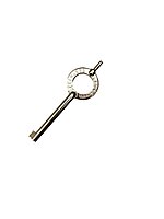 Peerless Handcuff Company Standard Handcuff Key Nickel