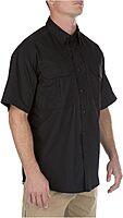5.11 Tactical Mens Taclite Pro Button Down Short Sleeve Shirt with Pockets, Style 71175ABR
