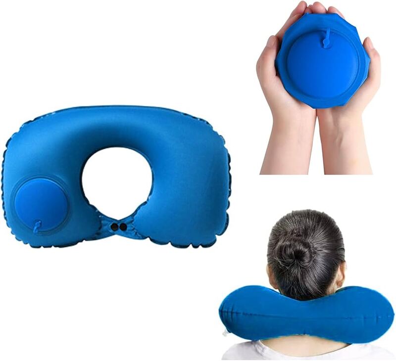 PRESSURISED INFLATABLE NECK PILLOW