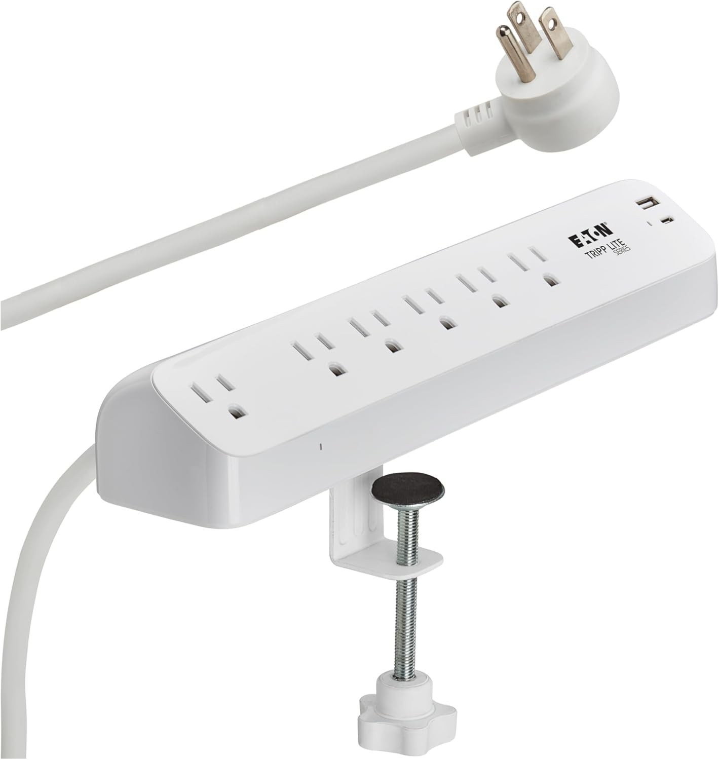 Eaton Tripp Lite Series Desk Clamp Power Strip Surge Protector