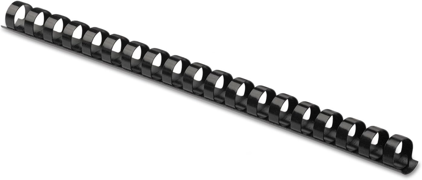 Fellowes Plastic Comb Bindings, 19-Ring, Letter Size