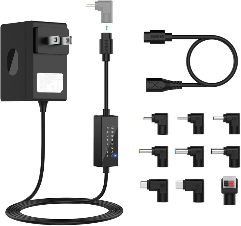 Adaptador Universal de CA a CC, 5V~20Voltios, 1~3a