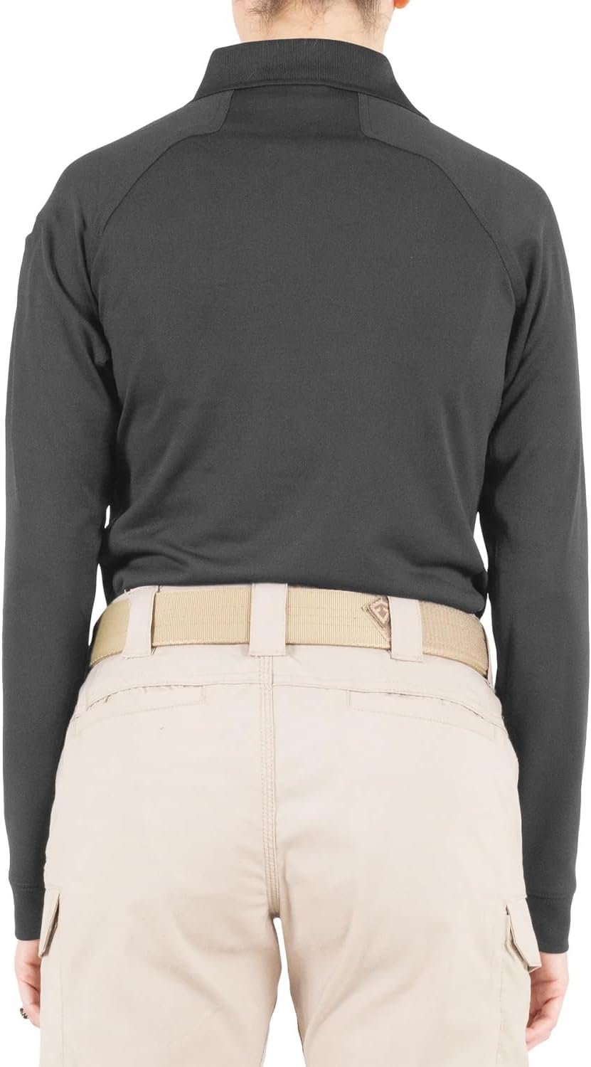 First Tactical Women's Performance Long Sleeve Polo