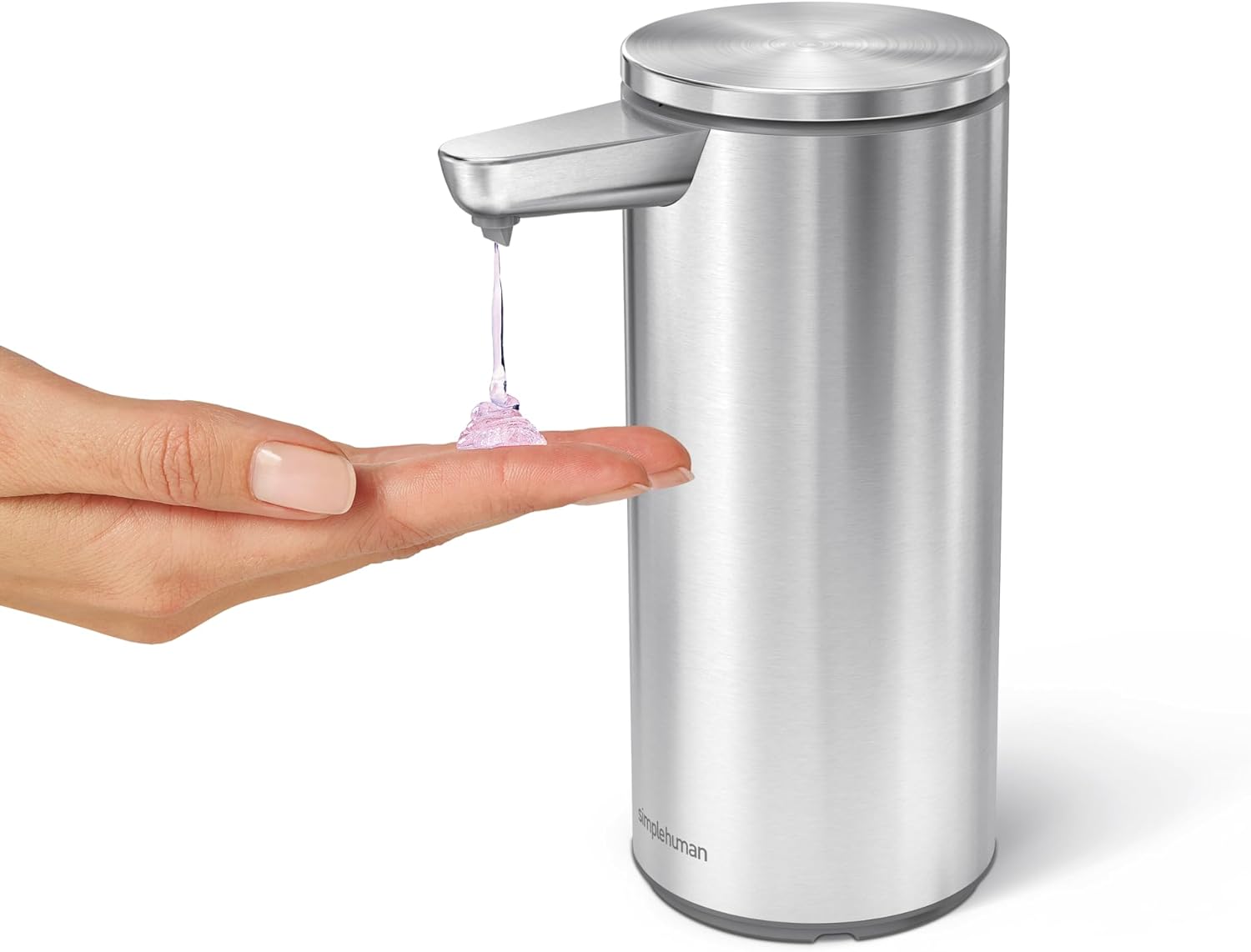 simplehuman Touch-Free Sensor Soap and Sanitizer Dispenser