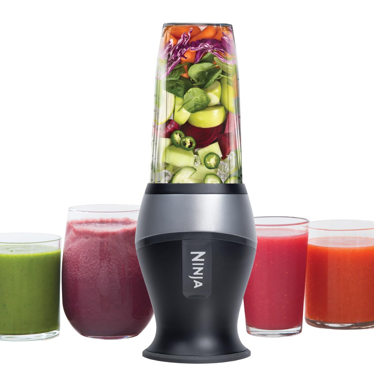 Ninja Fit Compact Personal Blender, Portable Blender for-Smoothies, Shakes, Food Prep, and Frozen Blending, 700-Watt Base
