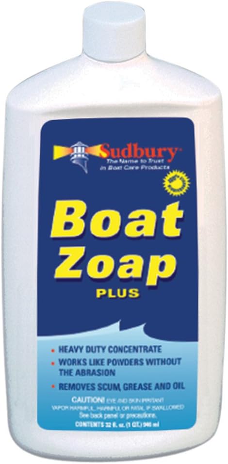 Sudbury 810Q Zoap Plus Boat Cleaner, 1-Quart, Soap, 32 oz.