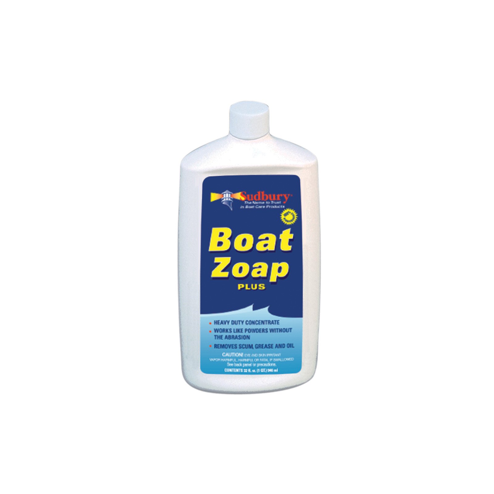 Sudbury 810Q Zoap Plus Boat Cleaner, 1-Quart, Soap, 32 oz.