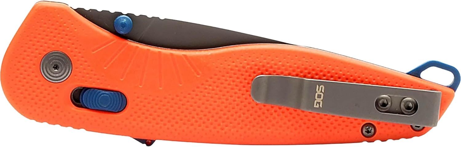 SOG Aegis AT Ambidextrous Folding Pocket Knife CRYO D2 Blade AT-XR Lock