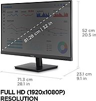 VIEWSONIC Full HD 1080p Frameless Eye Care Monitors
