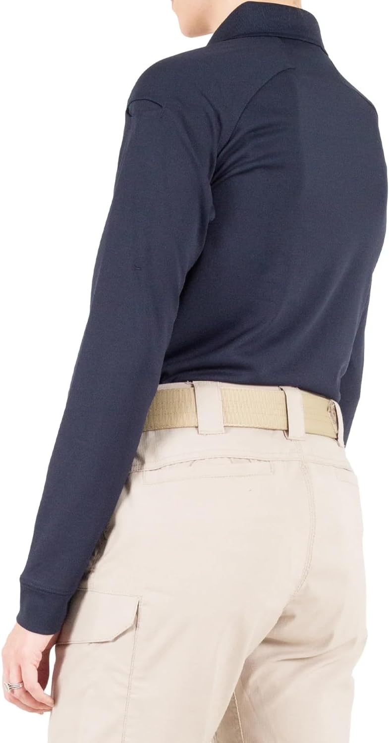 First Tactical Women's Performance Long Sleeve Polo