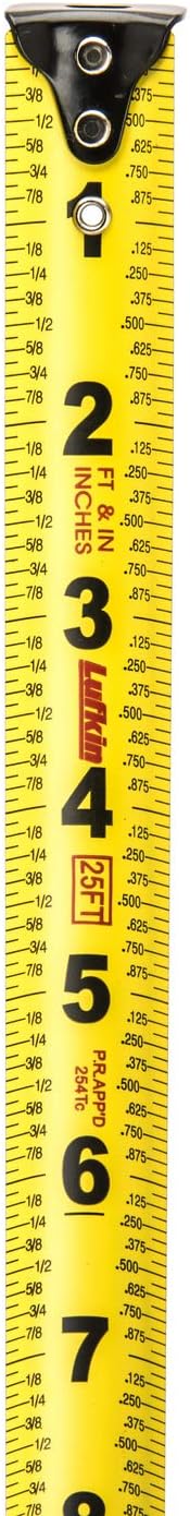 Crescent Lufkin Tape,1X25,Autolock 700 Series - AL725N 7.6 m