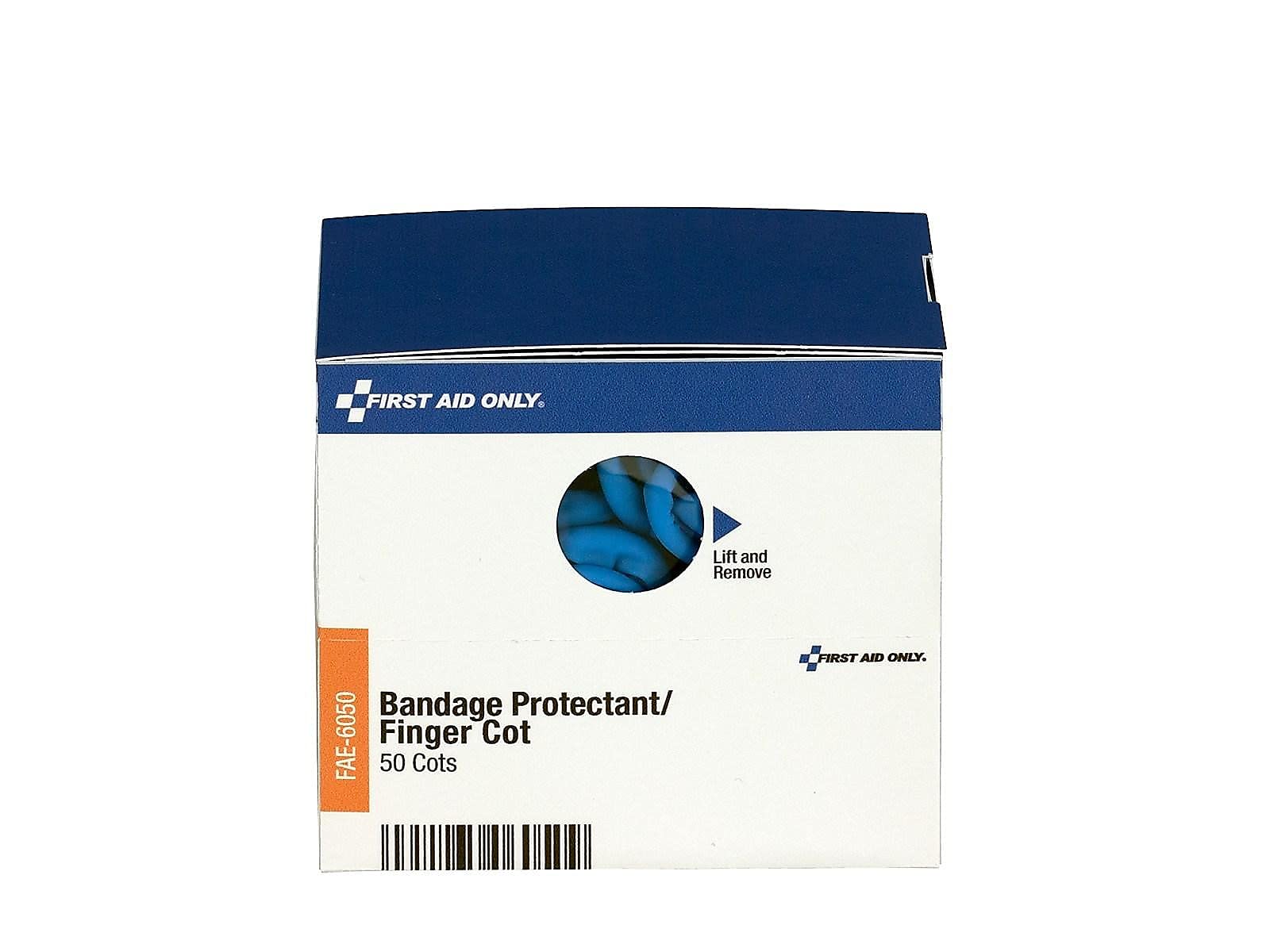 First Aid Only FAE-6050 SmartCompliance Finger Cots, First Aid Kit Refill Supplies for Business, Food Service, and Home