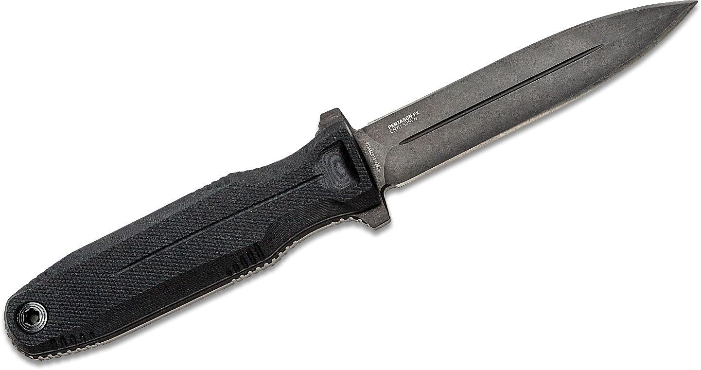 SOG Pentagon FX Professional Hard-Use Full-Sized Fixed Blade Knife