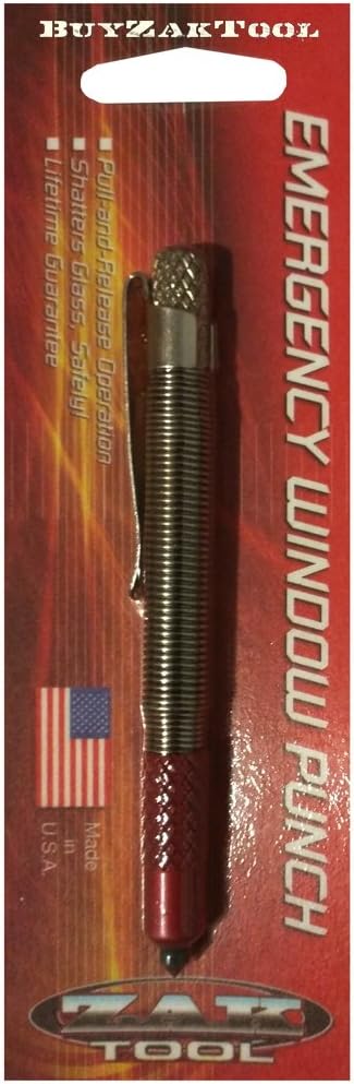 ZAK TOOL ZT57P Pocket Window Punch, Stainless Steel