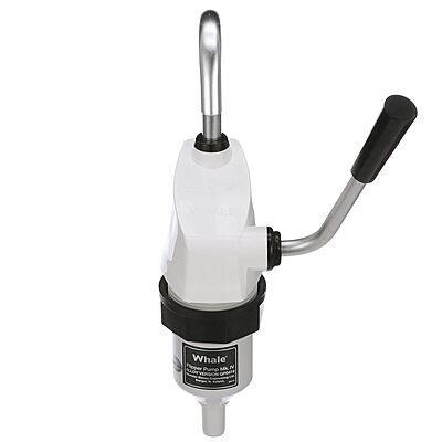 GP0418 Flipper Pump Mk 4 Hand-Operated Galley Water Pump, 1/2-Inch Flexible Hose Connection, 1.85 GPM Max Flow Rate
