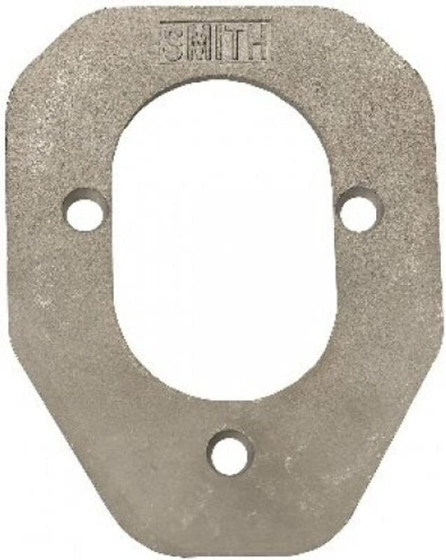 CE Smith - Backing Plates for 70 Series Flush Mount Rod Holders - Adjustable & Sturdy Boating Accessory