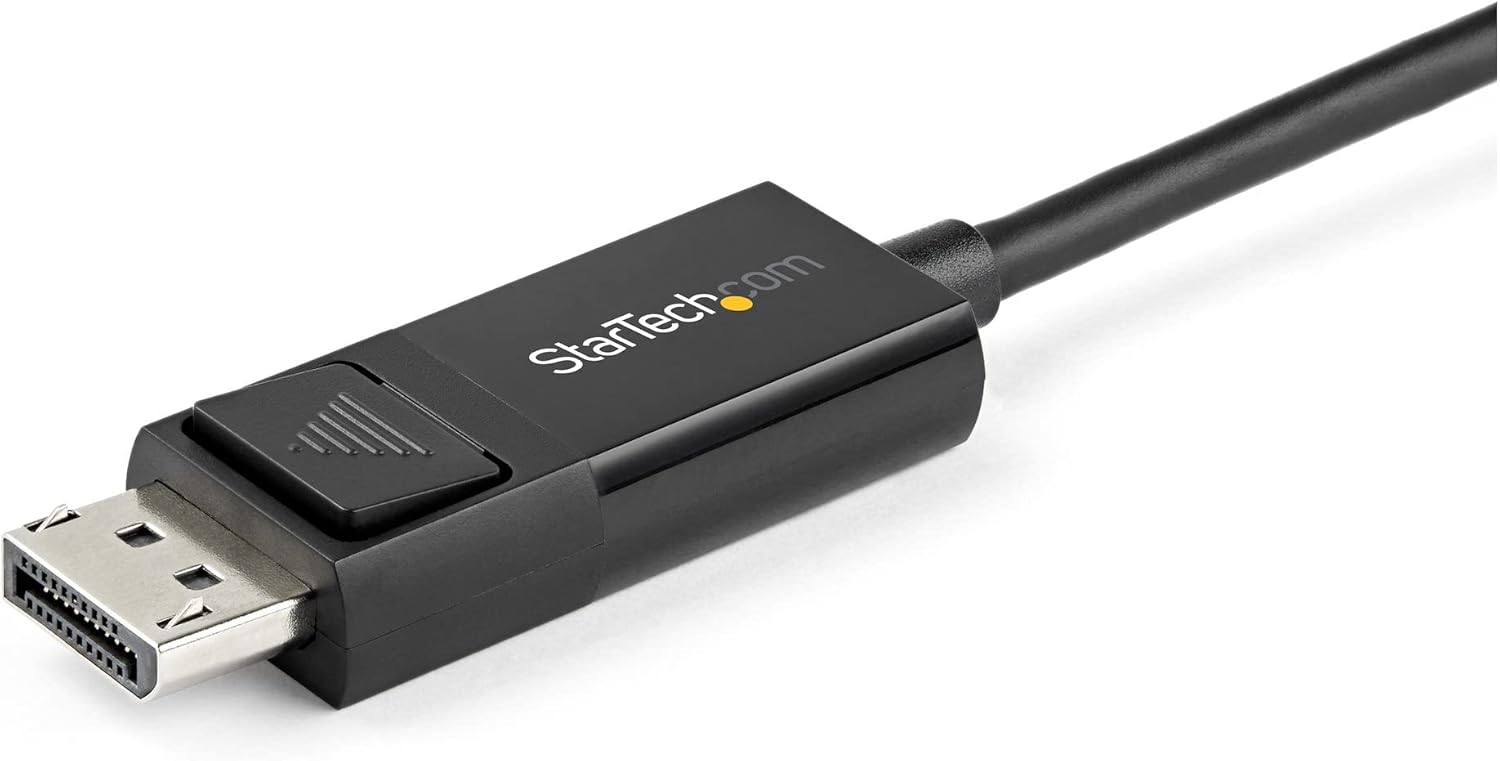 StarTech.com USB-C to DisplayPort 1.2 Cable - Bidirectional 4K 60Hz