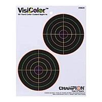 Champion VisiColor Adhesive Targets, Peel-and-Stick, 10 Pack