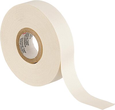 3M Glass Cloth Electrical Tape 27, 3/4 in x 66 ft, 1 Roll, Non-Corrosive Adhesive, Pressure Sensitive, High Temperature