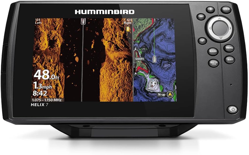 Humminbird Helix 7 G4 Fish Finder with MEGA Side Imaging, GPS