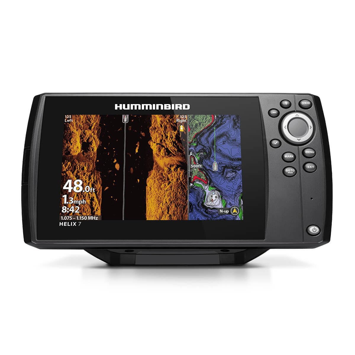 Humminbird Helix 7 G4 Fish Finder with MEGA Side Imaging, GPS
