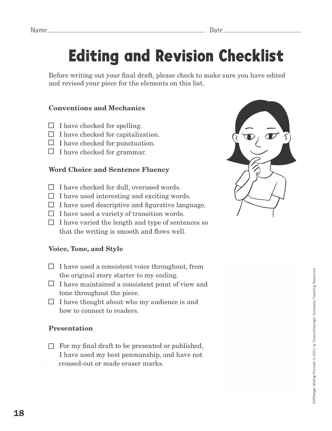 Cliffhanger Writing Prompts: 30 One-Page Story Starters That Fire Up Kids’ Imaginations and Help Them Develop Strong