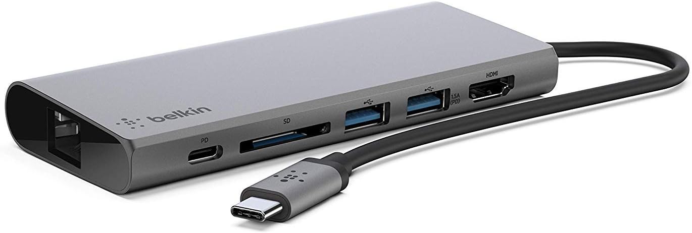 Belkin USB-C Multi-Port Hub & Docking Station for iPad and MacBook