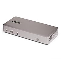 StarTech.com USB-C Docking Station (USB4), Triple 4K 60Hz Monitors, Up to 100W Laptop Charging, 2.5GbE, Driverless