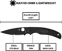 Spyderco Native Chief Lightweight Folding Knife