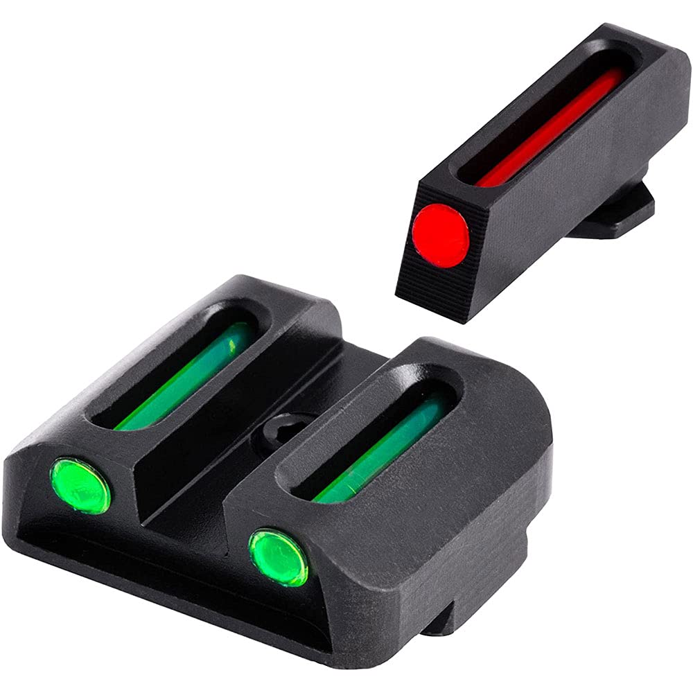 TRUGLO Fiber-Optic Handgun Night Sight Set