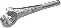100 Series Titan Aluminum Valve Wheel Wrench, 17.63 in, 1-3/4 in Opening