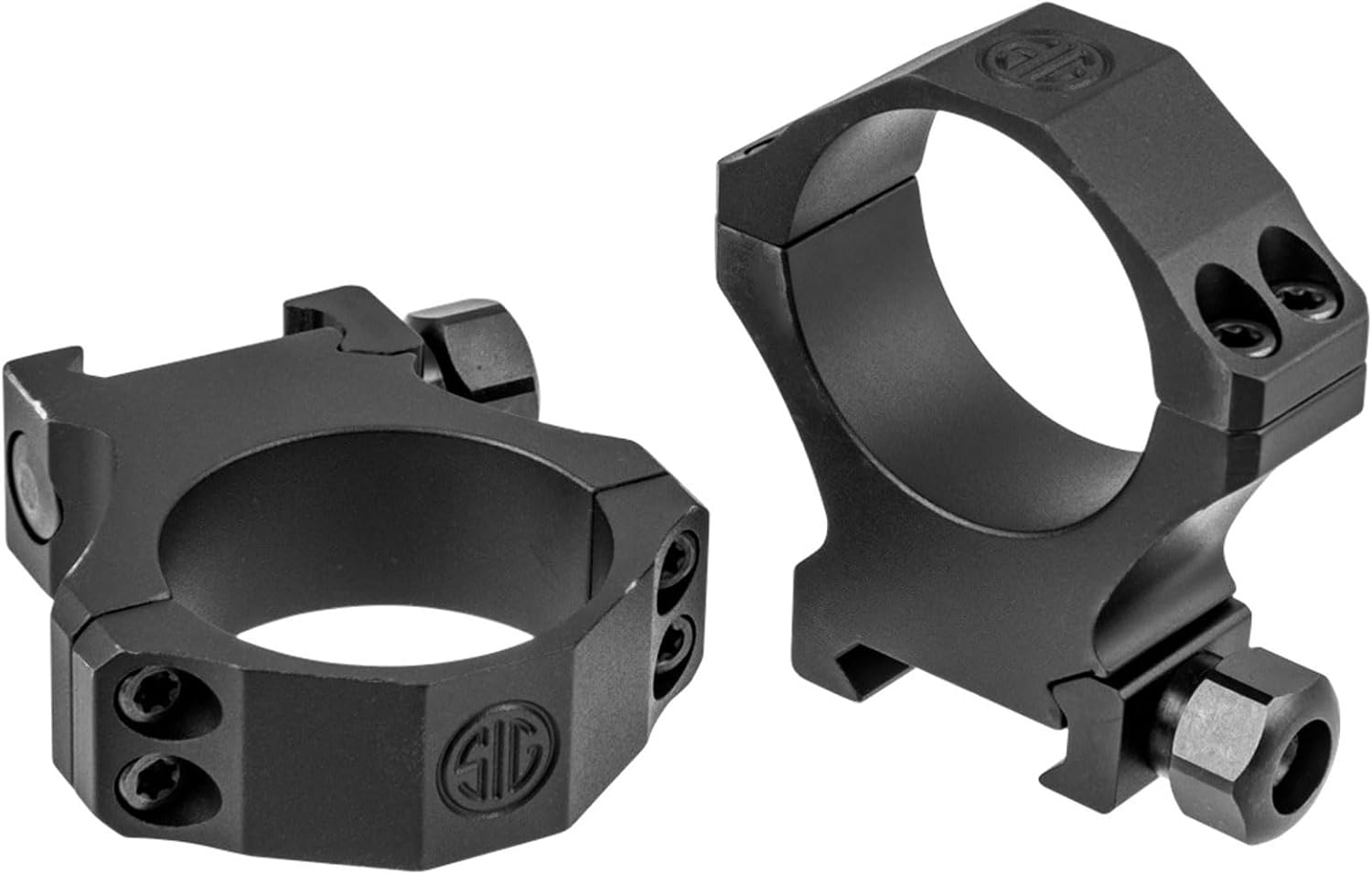 SIG SAUER Alpha1 1 Inch Powder-Coated Aluminum Scope Rings