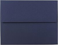 JAM PAPER Navy Blue Premium Invitation Envelopes - 25/Pack